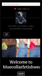 Mobile Screenshot of bluecollarfetishwear.com